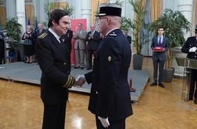 Le colonel Gilles Grégoire, directeur des sapeurs-pompiers du Nord décoré de la Légion d’honneur