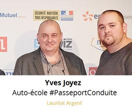 Yves Jouyez, gérant de l’auto-école #PasseportConduite à La Madeleine