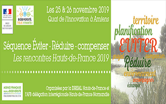 Environnement - Premières rencontres Hauts-de-France relatives à la séquence « Éviter-Réduire-compenser » (ERc) les 25 et 26 novembre 2019
