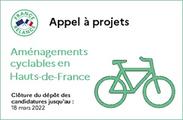 France relance - Lancement de l’Appel à Projets aménagements cyclables en Hauts-de-France