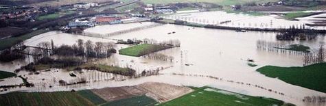 Hem inondation en janvier 2003- ©  DIREN