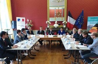 Pacte SAT - Marc Fesneau, ministre chargé des Relations avec le Parlement, rencontre les élus de l’Avesnois sur le thème du Pacte SAT