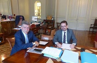 Santé - Le préfet rencontre Étienne Champion, nommé directeur général de l’ARS Hauts-de-France