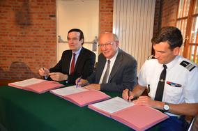 Signature de la convention de partenariat à Arleux
