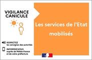 Vigilance orange canicule - les services de l'Etat mobilisés
