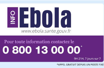 Ebola numéro de téléphone