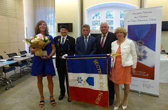Cérémonie - Cécile Parent-Nutte promue chevalier dans l’ordre national du Mérite